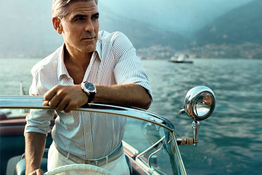 George Clooney Omega Speedmaster